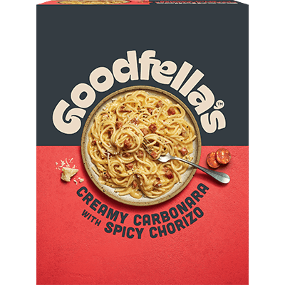 Goodfella's Creamy Carbonara with Spicy Chorizo